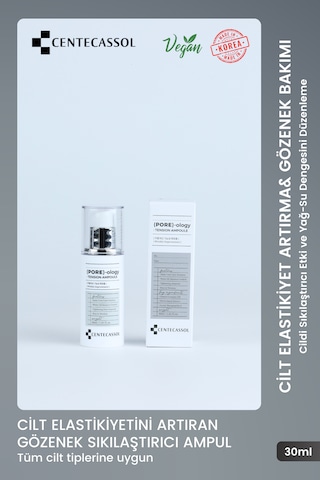 Centecassol Gözenek Sıkılaştırıcı Ampul Serum 30 ML