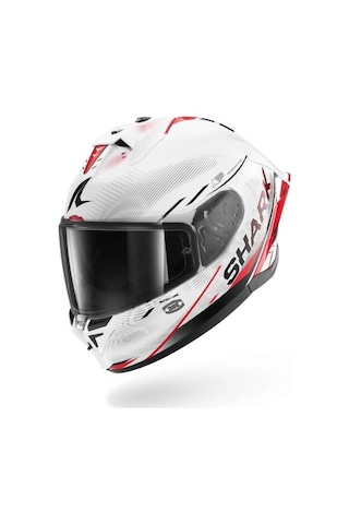 Shark Skwal Cup Speed-tech Beyaz-kırmızı Kapalı Kask Pınlock Hediyelidir