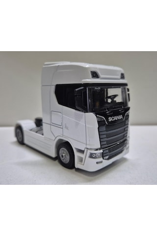 Diecast Model Araç 12 Cm Scania V8 R730 Metal Çekici Oyuncak Tır