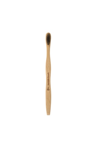 Humble Brush Adult Black - Medium Siyah Yetişkin Bambu Diş Fırçası Medium Orta Siyah