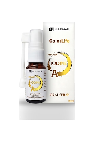 Colorlife Vitamin A İyot İçeren Takviye Sprey 10 ML