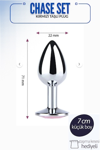 A Plus Kayganlaştırıcı Jel 250 Ml + Kırmızı Taşlı Plug + Hijyenik Temizlik Pompası - 3'lü Set