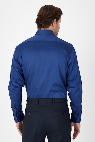 İmza Lacivert Sert Yaka Düz Classic %100 Pamuk Comfort Fit Gömlek 1004250323 Lacivert