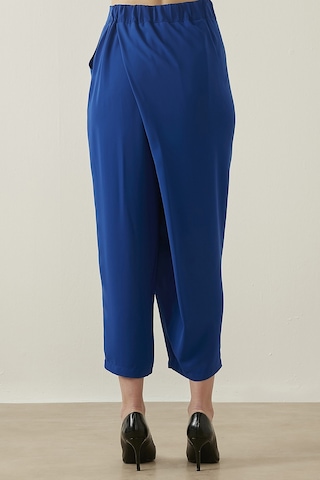 Mizalle Anvelop Saks Pantolon Saks Mavisi