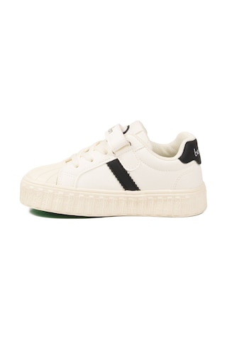 United Colors Of Benetton Beyaz Cırtlı Bağcıklı Unisex Çocuk Spor Ayakkabı Bnı-11558 P