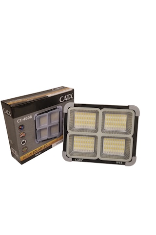 Cata CT-4698 200 W Taşınabilir Powerbank Özellikli Solar LED Projektör