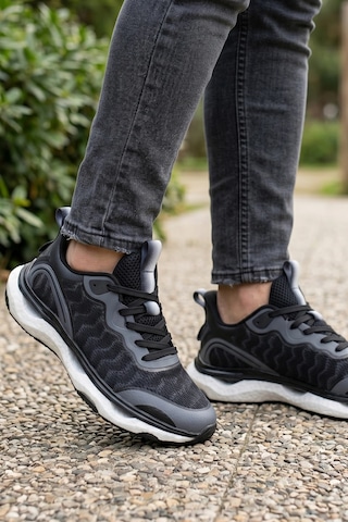 In Step Stealth-knit Runner Siyah-gri Erkek Spor Ayakkabı Siyah Gri