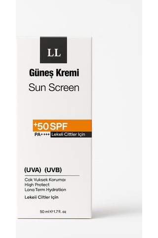 Lau Lau Tone Up Pink Lekeli Ciltler için Güneş Kremi SPF50+ 50 ML