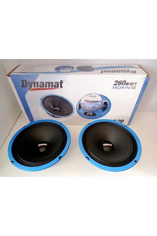 Dynamat 20 Cm Midrange Dynamat Blx20 260w Maksimum 100w Rms Midrange 20cm 1 Takım