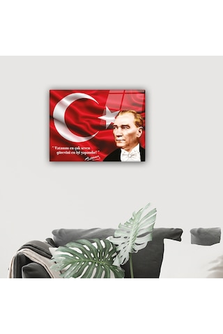 Decorita Cam Tablo | Atatürk Serisi 3