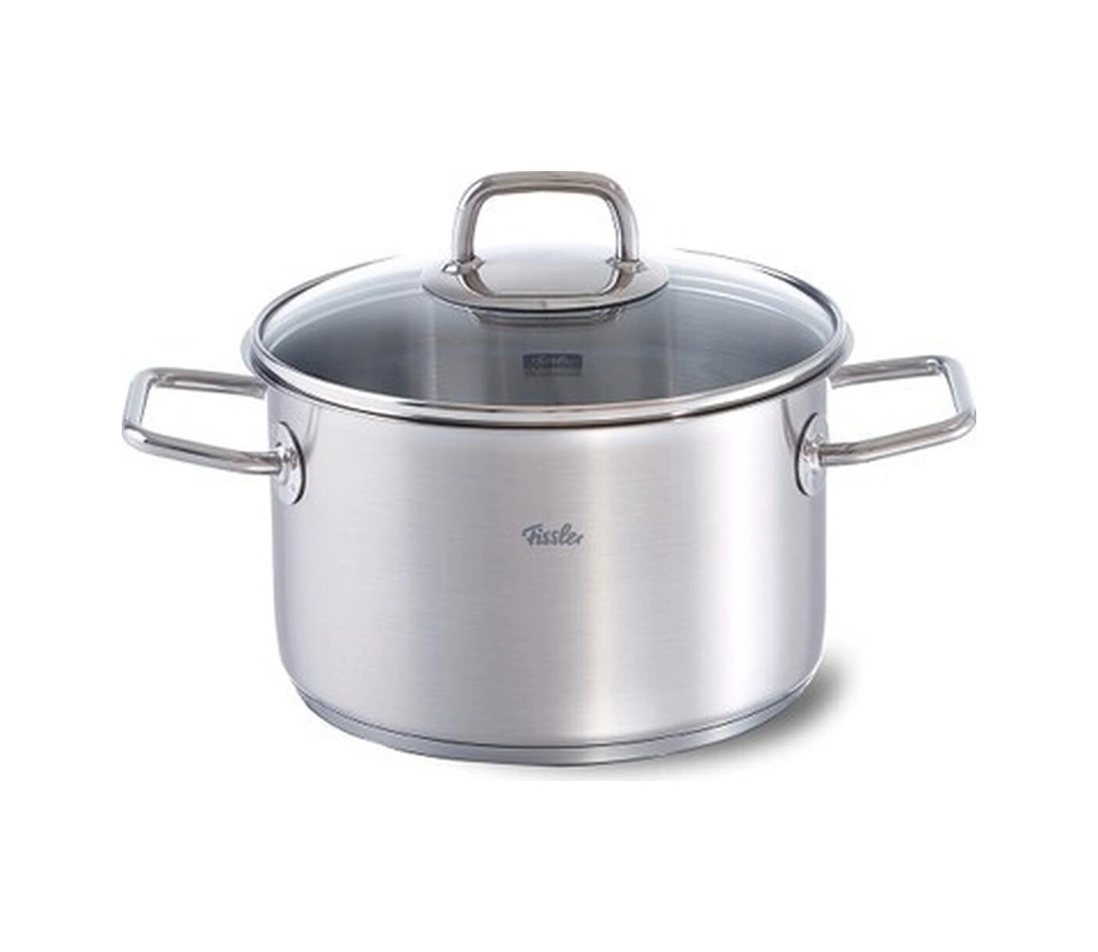 Fissler Viseo Cam Kapak Derin Tencere 20 Cm Bakır - Siyah