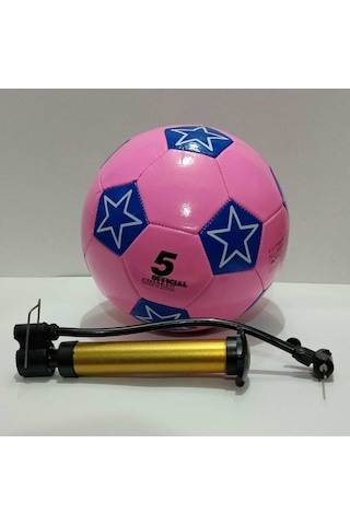 Janva Futbol Topu ve Şişirme Pompası Beyaz