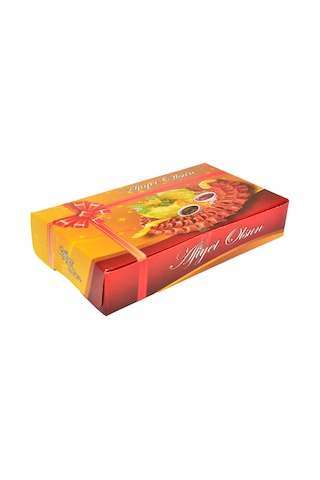 Miyo Ambalaj Çiğ Köfte Kutusu Metalizeli Krome 500 G 100'lü 12 x 21.5 x 4 CM
