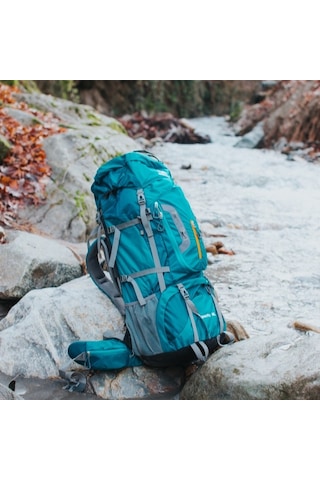 Kuara Su Geçirmez Outdoor Trekking Sırt Çantası - 80l, Yeşil