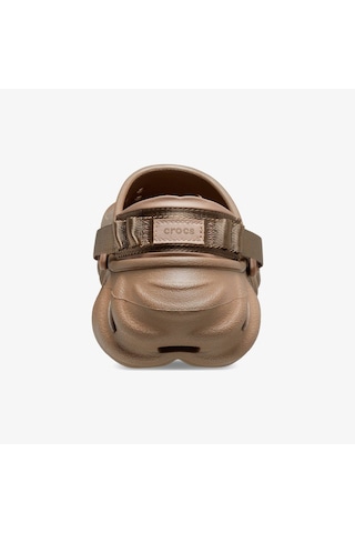 Crocs Echo Unisex Kahverengi Terlik Düz 207937 Kahverengi