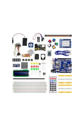 Arduino UNO R3 Full Başlangıç Seti 165 Parça + E-Kitap