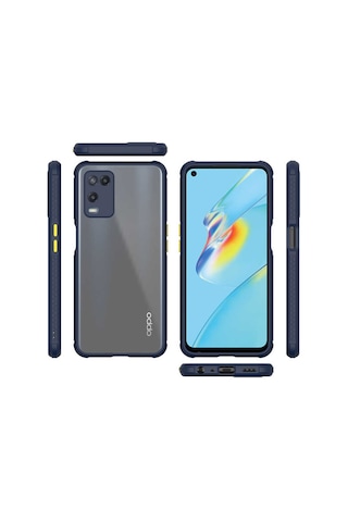 Oppo A54 4g Kılıf Zore Kaff Kapak Mor