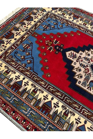 El Dokuma Sıfır Büyük Ölçü Yahyalı Halısı 197x295 Yün Salon Halısı
