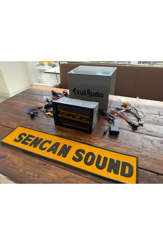 Skull Audio 7inç Carplayli Android Double Teyp 2+32gb Ahd Geri Görüş Kamera