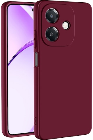 Oppo A3 4g Kılıf Zore Mara Lansman Kapak Koyu Mor