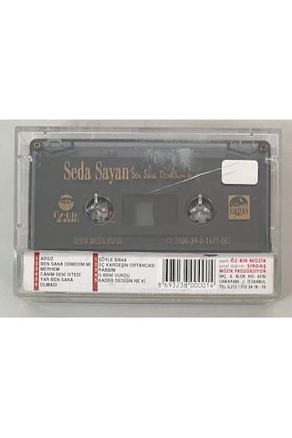 Seda Sayan Ben Sana Demedim Mi Kaset Orjinal Dönem Baskı