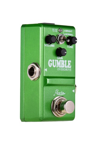 Ruicoo Rowin Ln-315 Elektro Gitar Efekti, Dumble Stili Yumuşak Overdrive, Normal/aydınlatıcı Mod, Gerçek Bypass, Çinko Alyüminyum Kasa