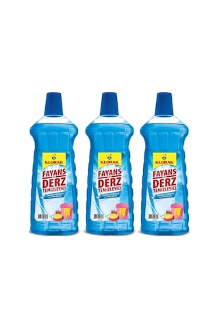 Fayans Ve Derz Temizleyici Mavi Su 970 Ml 3 Adet