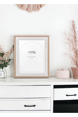 The Mia Vimini Fotoğraf Çerçevesi Bej 25x20 Cm
