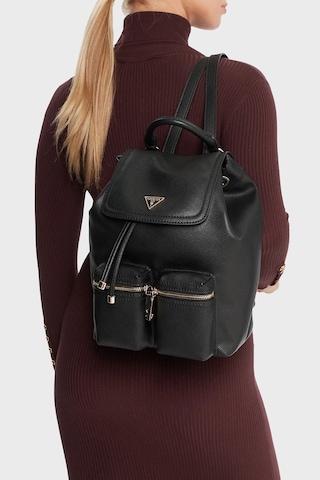 Guess Kadın Sırt Çantası Hwbg71 18310 Bla Siyah Siyah