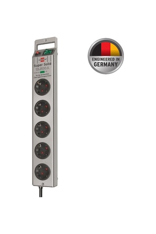Brennenstuhl Super Solid Serisi 5 Soketli 2.5 Metre 13.500 Mah Akım Korumalı Priz
