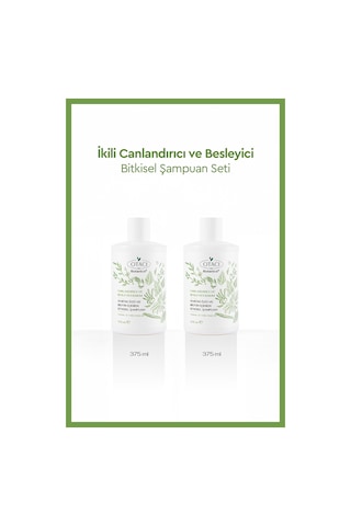 Avantajlı 2 Li 10 Bitki Özlü Canlandıcı Şampuan 375 Ml