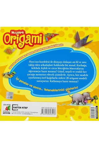 Hikayelerle Origami Kağıt Katlama Sanatı Hayvanlar