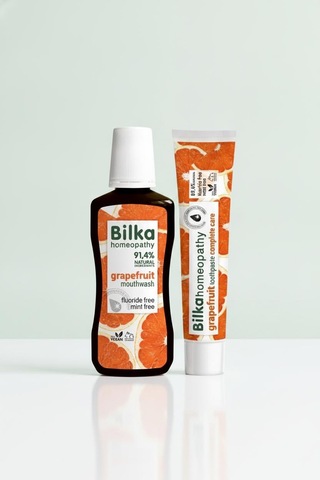 Bilka Homeopathy Greyfurt Ağız Bakım Seti Florürsüz Diş Macunu Ve Alkolsüz Ağız Gargarası Bilka Homeopathy Greyfurt Ağız Bakım Seti Florürsüz Diş Macunu Ve Alkolsüz Ağız Gargarası