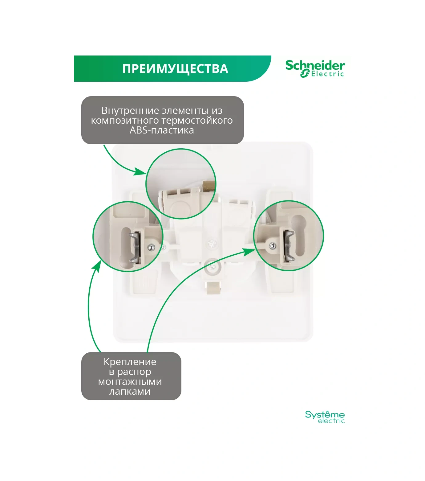 Systeme Electric Schneider Blanca Topraklamalı Tekli Dağılmalı Priz 30297530 Blanca