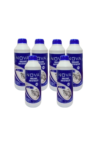 Nova -25 Derece Yeşil Antifriz 1.5 Litre 6 Adet