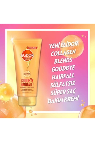 Elidor Collagen Blends Saç Dökülmelerine Karşı Sülfatsız Saç Bakı
