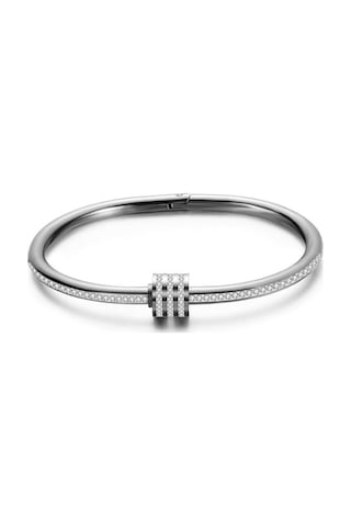 Gümüş Kadın's Bileklik Solmayan Paslanmaz Çelik Bileklik Moda Mücevher Altın Gümüş