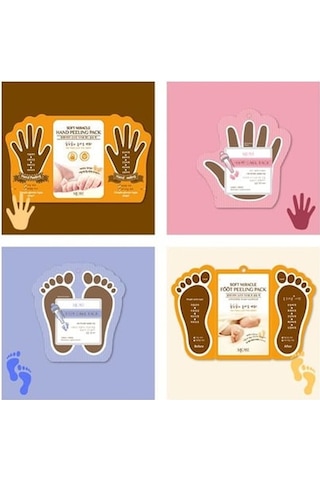 Mjcare El&ayak Bakım Ve Peeling Maske Seti