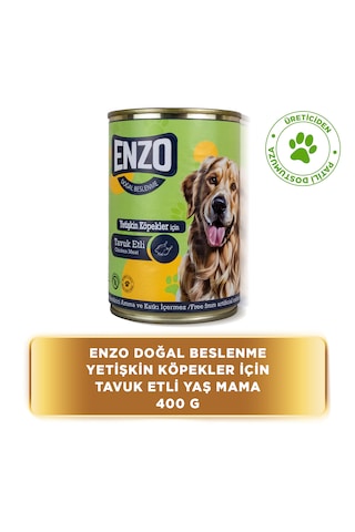 Tavuk Etli Konserve Köpek Maması 400 Gr X 24