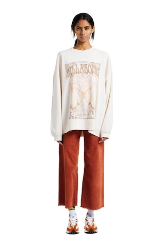 Billabong Ebjft00119 Ride In Sweat Krem Kadın Sweatshirt Krem