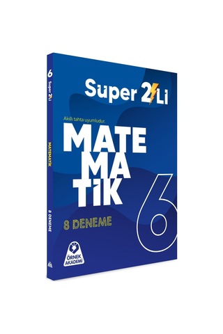 6. Sınıf Süper İkili Matematik Seti Örnek Akademi