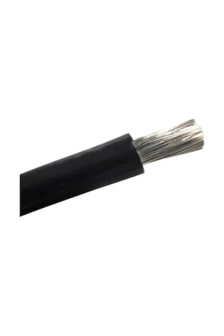 Erol Marin 50mm Akü Kablosu Kalaylı Tekne Karavan Siyah Marin Akü Kablosu 4mt