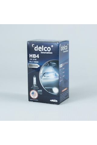 Delco U.s.a Hb4 9006 Halogen Ampul 12 Volt 51w P22d 10 Adet