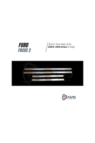 Ford Focus 2 Krom Yan Kapı Çıta 4 Kapı 2004-2010 P.çelik
