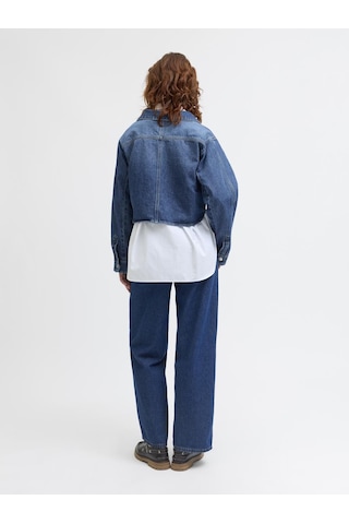 Jack & Jones Kadin Denim Gömlek Ceket - Cana - 12280092 Medium Blue Denim