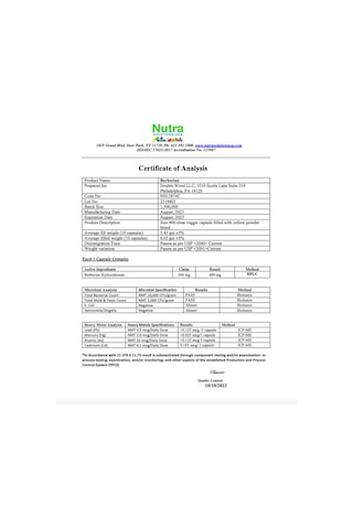Double Wood Berberine 500mg 60 Capsul.3736