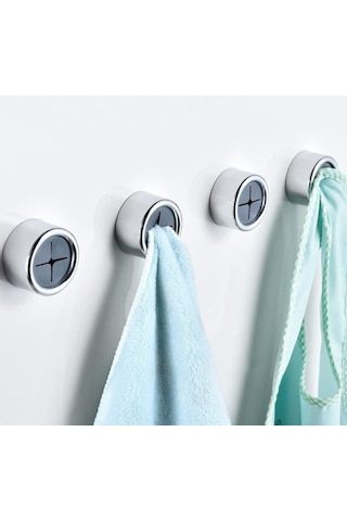 Pratik Tak-çıkar Havlu Askısı Beyaaz Beyaz