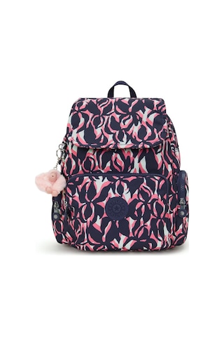 Kipling City Zip S Küçük Boy Sırt Çantası Desenli Çok Renkli