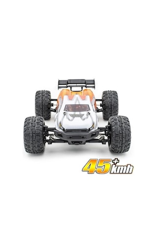 Haiboxing RC 1/16 Destroyer 45 KM + Sürat Uzaktan Kumandalı Model RC Model Araba RTR Elektrikli 4WD Brushless Fırçasız Truggy Truck Turuncu
