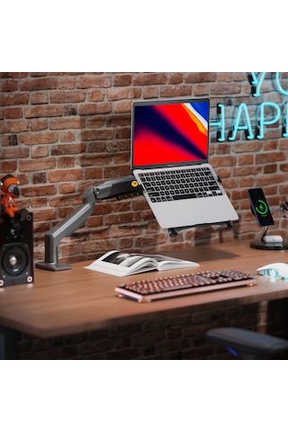 Nb North Bayou F80-fp2 Amortisörlü 10"-17" Uyumlu Laptop Standı